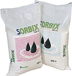 Sorbix WB 0-2 und Sorbix WB 0-3 Ölbindemittel Sack
